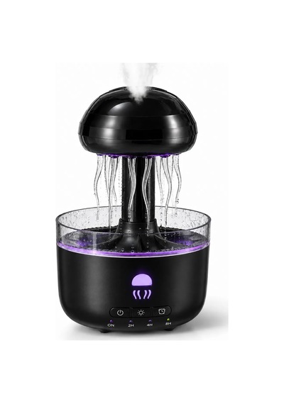 Astraltech Ultrasonik Nemlendirici Denizanası Tasarımı Rgb Led Işıklı Sessiz Buhar Makinesi