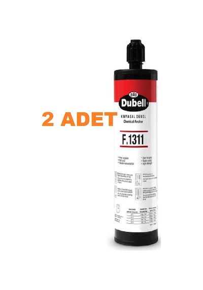 Ems F.311 Kimyasal Dübel 410 Ml Hızlı Kuruma Kolay Uygulama 2adet