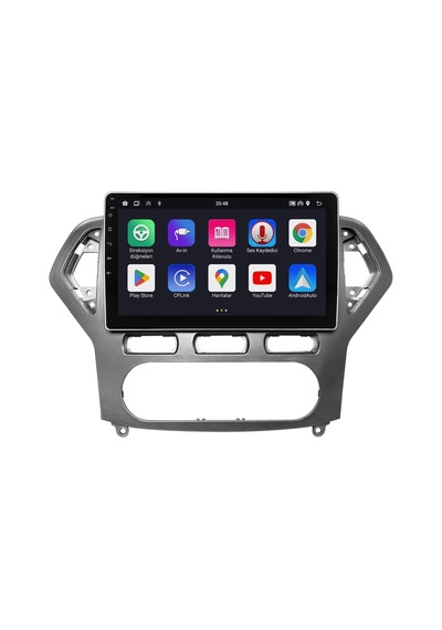 Ford Mondeo Android Multimedya Sistemi 2007-2010 4gb Ram, 64gb Hafıza, Bluetooth, Carplay & Android Auto Kamera  9"
