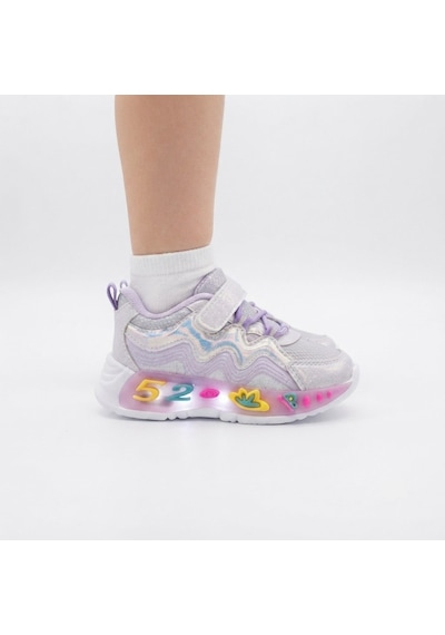 Hayo Kız Bebek Işıklı Rahat Konforlu Hafif Sneaker Spor Ayakkabı Beyaz