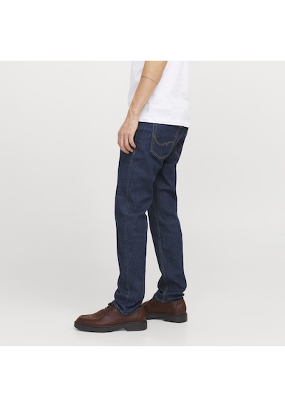 Jack & Jones Erkek Dar Kesim Düsük Bel Jean - Glenn - 12259062 Blue Denim
