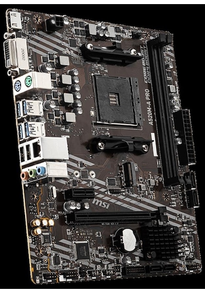 Msı A520m-a Pro Ddr4 4600/1866mhz M.2 Matx Am4-44241