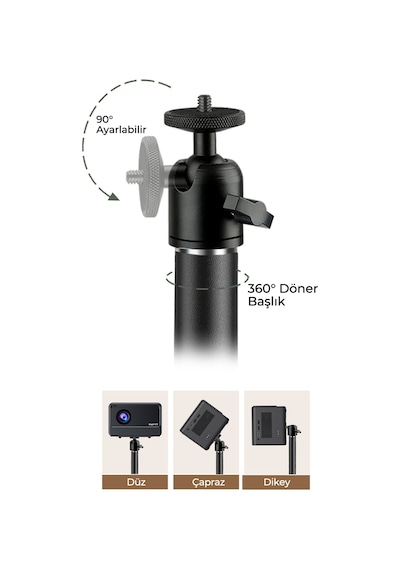 Havit Pa305 Ayaklı Projeksiyon Tripod 90 - 135cm Ayarlanabilir
