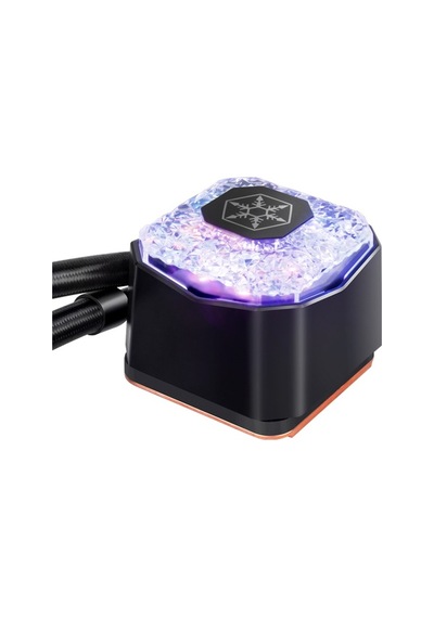 Silverstone Icegem Series Ig240 Argb 240Mm 2X12Cm Argb Fanlı