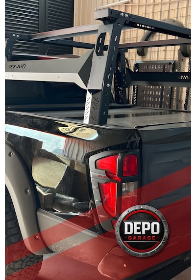 Ford Ranger Tam Uyumlu Lazer Kesim Işıklandırmalı Çadır Rollbar