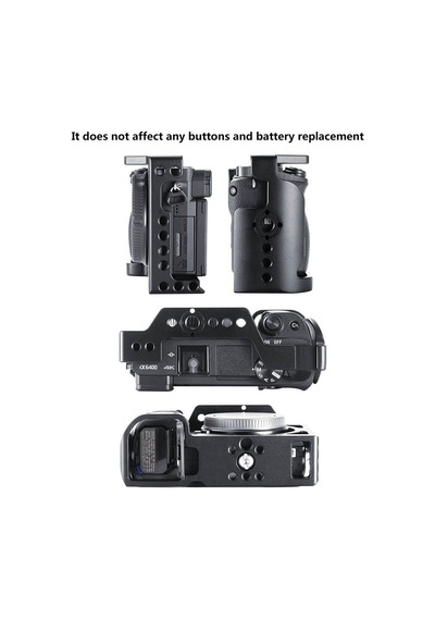 Uurig C-A6400 Sony A6400  Vlog Cage Çerçeve