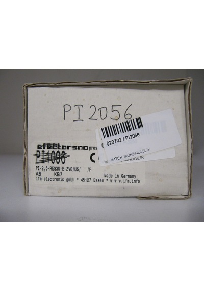 Ifm Pı2056 Pressure Sensor