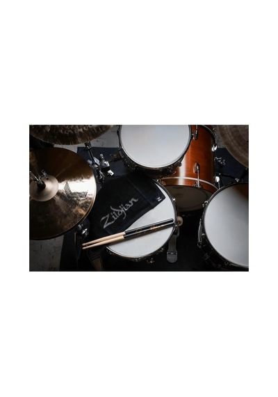 Avedis Zildjian Company Zildjian Black Drummers El Havlusu Ztowel 40,6 X 12,7 Cm