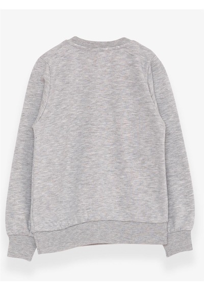 Breeze Erkek Çocuk Sweatshirt Yazı Baskılı 2-6 Yaş, Gri Melanj-gri Melanj Gri Melanj Breeze Erkek Çocuk Sweatshirt Yazı Baskılı 2-6 Yaş, Gri Melanj-gri Melanj Gri Melanj