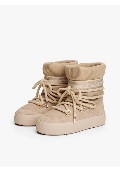 Tommy Hilfiger Kadın Bot Fw0fw08998acc Bej