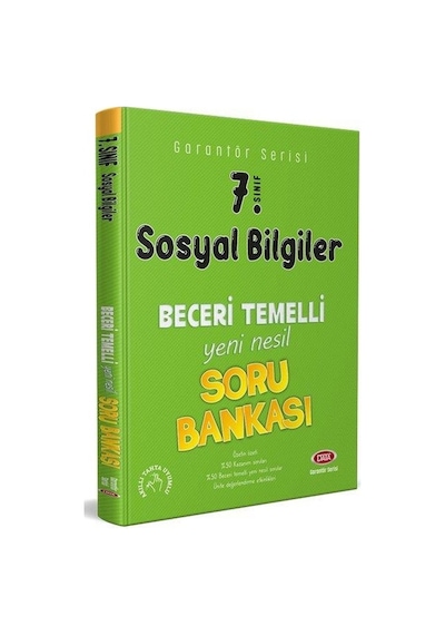 7.Sınıf Sosyal Bilgiler Soru Bankası Garantör Serisi - Data Yayın