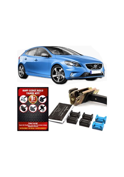 Barrer Volvo V40 Kapı Gergi (Limitör) Tamir Kiti 2012-2018