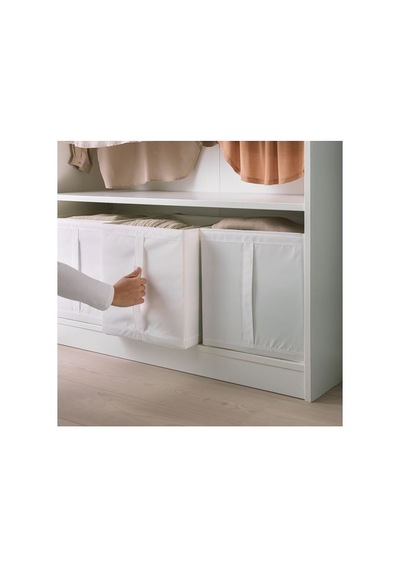 Ikea Skubb Kutu Seti, Beyaz, 31x34x33 Cm, 3 Adet