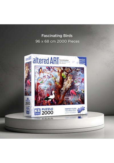 22515 Fascinating Birds 2000 Parça Puzzle -ks Puzzle Standart