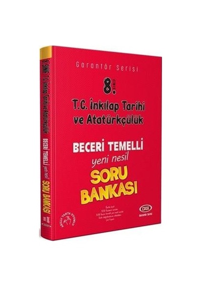 8. Sınıf İnkılap Soru Bankası - Data Yayınları