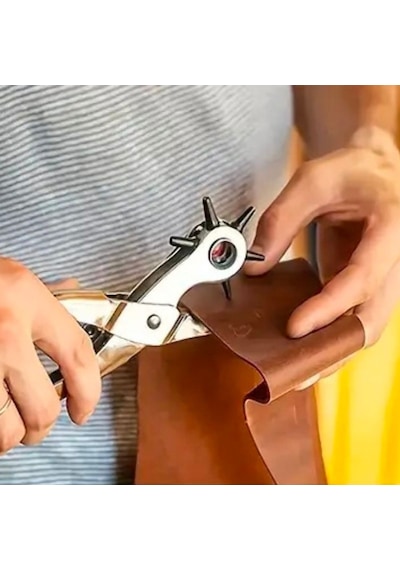 Buffer 6 Farklı Boyutta Kemer Delme Pensesi Kemer Delici Delik A