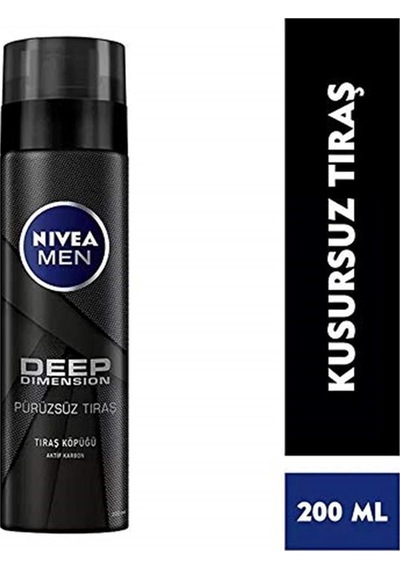 Men Tıraş Köpüğü Deep Dimension 200 Ml 6 Adet