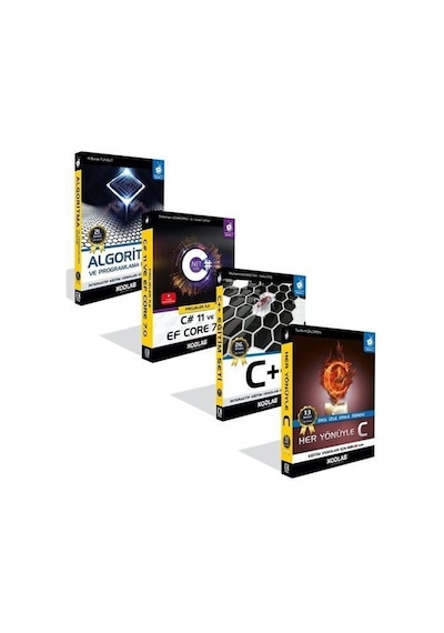 Programlama Uzmanlık Seti 4 - 4 Kitap Takım- Kodlab