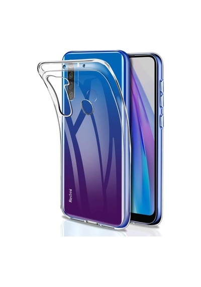 Xiaomi Redmi Note 8T 1mm Süper Silikon Şeffaf Kapak