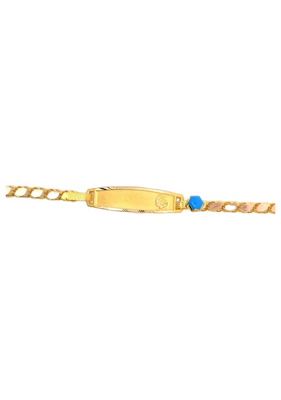 Cigold Taşlı Çocuk Bileklik 14 Ayar Altın 1.91 Gr Oa-c11203029256 Renkli Çok Renkli