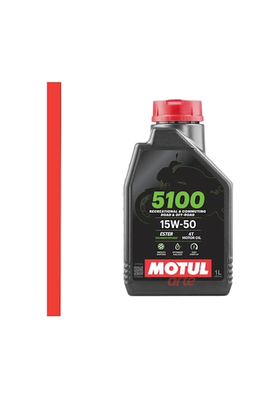 Motul 5100 15W-50 4T 1 lt 2'li Motosiklet Yağı