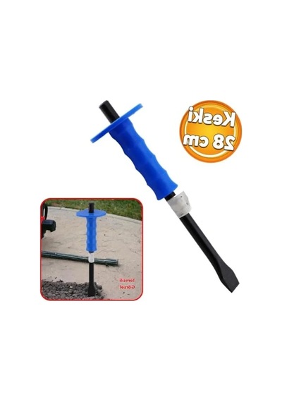 Düz Uç Kırıcı Keski - 28 Cm, Beton Kaya Taş Maden Delici