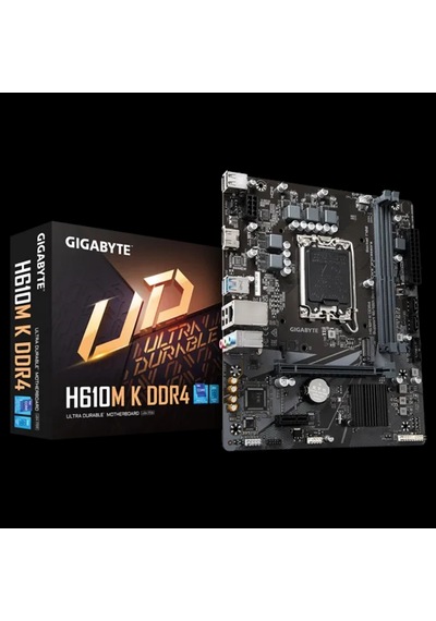 Gıgabyte H610m K Ddr4, 2xddr4, M.2, Hdmı, 12-13.14.nesil, Lga1700 Soket, Anakart