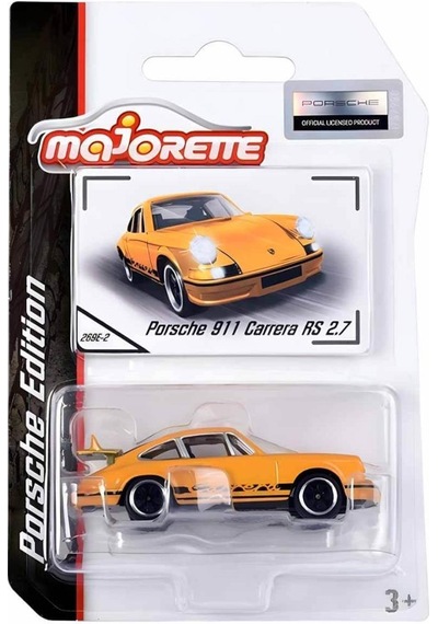 Majorette Porsche Motorsport Premium Araçlar - Porsche 911 Carrera Rs 2.7 Sarı 2100002