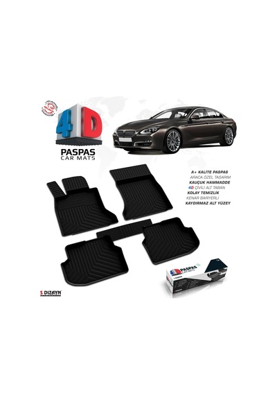 Bmw 6 Serisi F06 4d Havuzlu Paspas 2011-2018 A+kalite