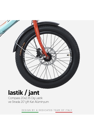 Stradacycles E-Rapido Hd 20 Jant Katlanabilir Elektrikli Bisiklet
