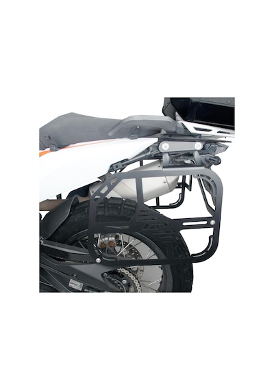 GP Kompozit KTM 790 / 890 ADV 2021 Uyumlu Yan Çanta Demiri Siyah