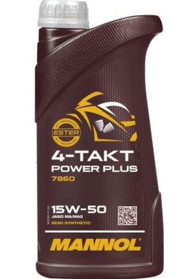 Mn7860-1 4-tak Power Plus Jaso Ma/ma2 Sae 15w-50 1 L