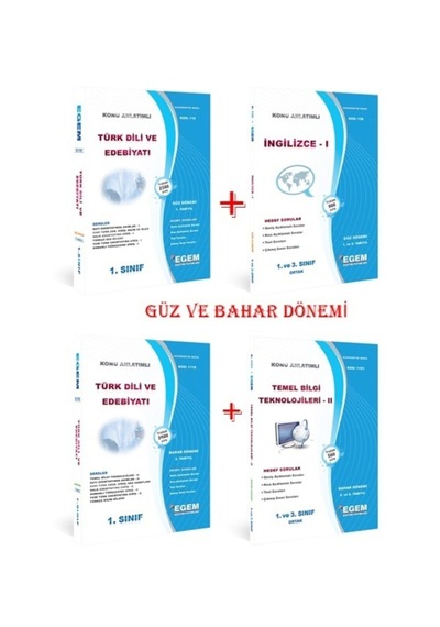 Aöf Türk Dili Ve Edebiyatı Ful Güz-bahar Konu Soru Bankası Seti
