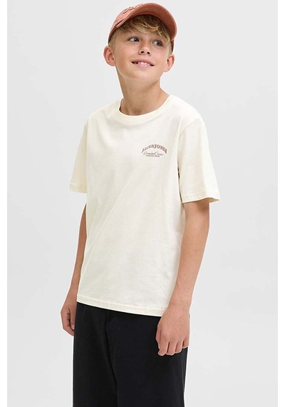 Jack & Jones Jjebrabdes Çocuk Tişört BEYAZ