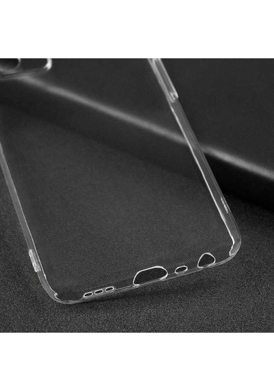 Noktaks - Oppo A16 Uyumlu - Kılıf Şeffaf Soft Slim Fitt Süper Silikon Kapak - Şeffaf