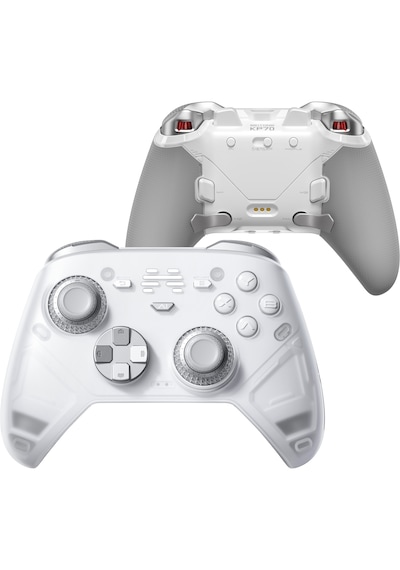 Beitong KP70 Kapasitif Joystick Adaptive Trigger Kablosuz Beyaz Kablosuz Gamepad ( PC Uyumlu )