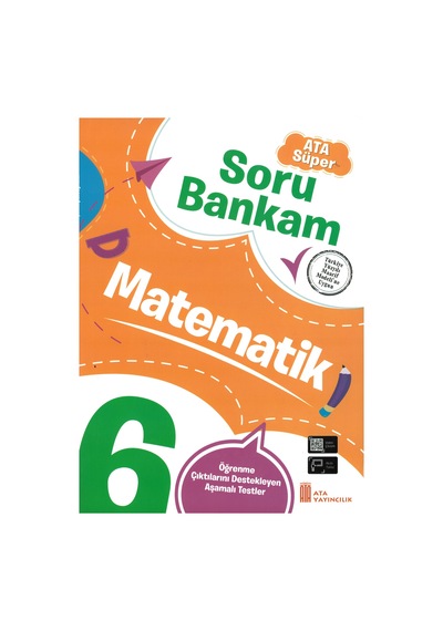 6. Sınıf Ata Süper Türkçe - Matematik - Fen Bilimleri - Sosyal Bilgiler Soru Bankam Seti