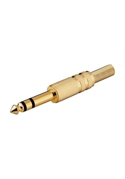 6.3 Mm Stereo Gold Jack Stereo Gold Gitar Jack