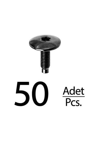 Seat Peugeot Citroen Renault Vw Bmw 3 E90 İçin Torx Tork Koltuk Kızak Civatası - 50 Adet