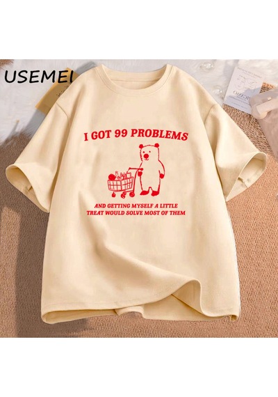Flood Of Style Ben 99 Sorunları Var Ve Kendimi Küçük Bir T Shirt Pamuk Kısa Kollu Unisex T-shirt Rahat Kısa Haki