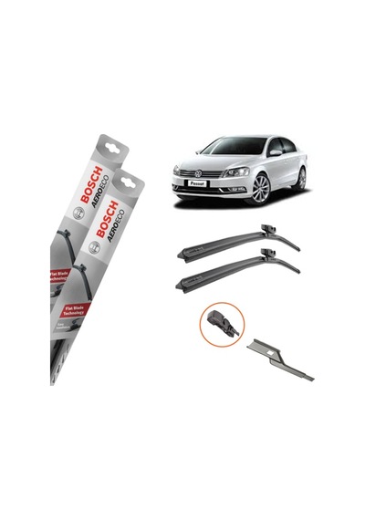 Bosch Aeroeco VW Passat 2005-2011 Muz Ön Silecek Takımı