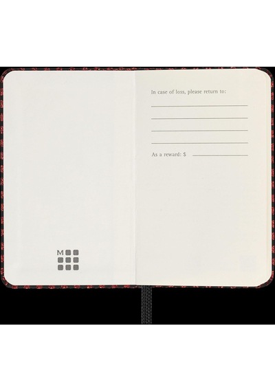 Moleskine Limited Edition Holiday Shine Defter Hediye Kutulu, Sert Kapak, Xs 6.5cmx10.5 Cm ,düz Metalik Kırmızı 160 Çok Renkli