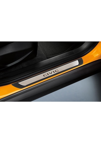 Honda Cıvıc 4 Prç. İç Kapı Eşiği Krom Abs