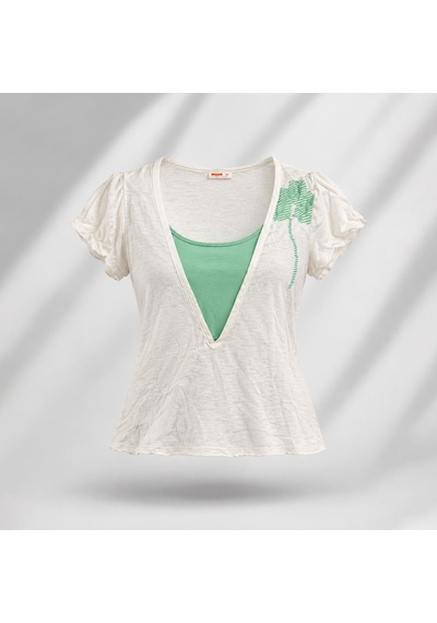 Oxbow İpanema Kadın T Shirt E7ipanema E7ıpanema C05 Beyaz