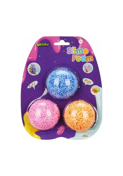 S00003740 Slime Köpük 3 Lü 2,5gr Krtl -sun Çok Renkli