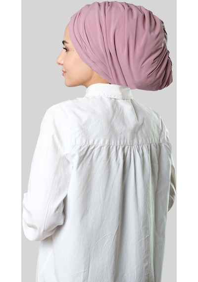 Hürrem Bone Pudra Drapeli Salaş Tesettür Bone Sandy Büzgülü 2315 06 Pudra Hürrem Bone Pudra Drapeli Salaş Tesettür Bone Sandy Büzgülü 2315 06 Pudra