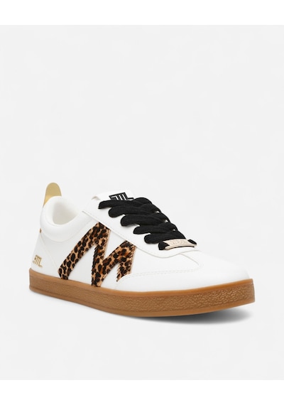 Steve Madden Degreee Whıte/leo Kadın Beyaz Sneakers Degreee-whıte Beyaz