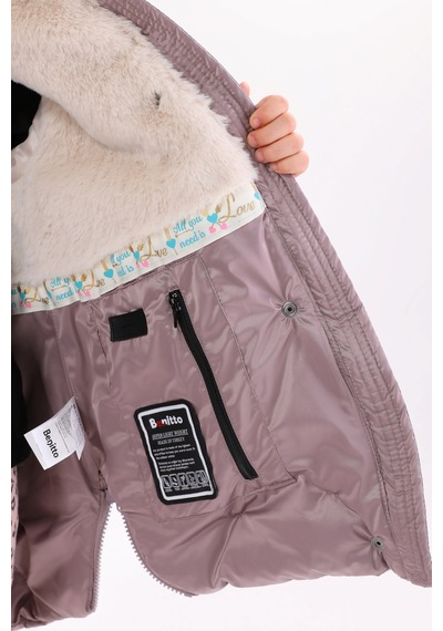 Kız Çocuk Mont 51278 Lila