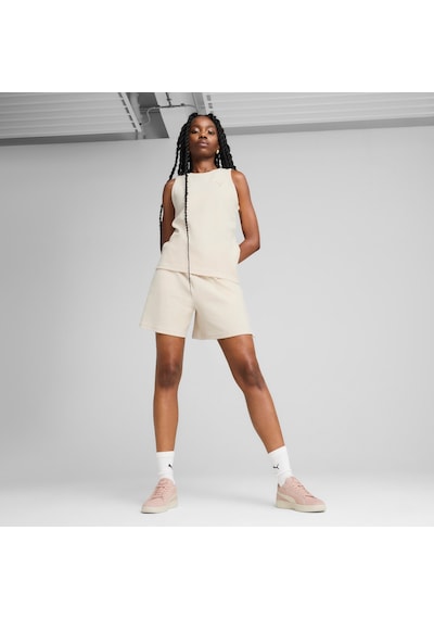 Puma Her Kadın Yüksek Bel Şort 685062 87 Beyaz