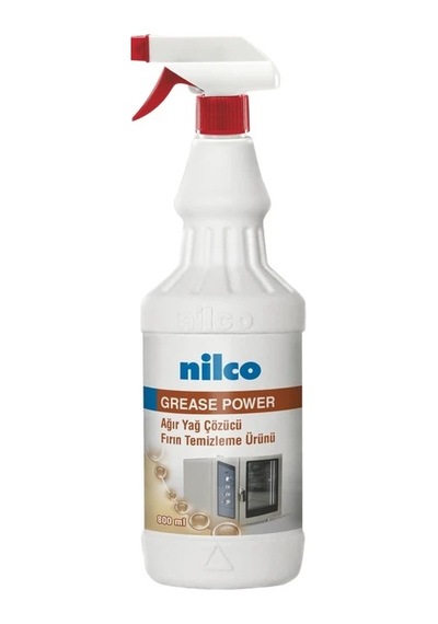 Nilco 32001581 Grease Power Ağır Yağ Çözücü Fırın Temizleme Ürünü 800 Ml